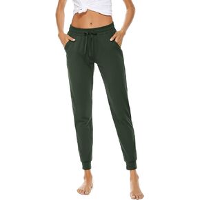 BATHRINS Women Tapered Joggers with Pockets – Casual Yoga High Waist Sweatpants in Saudi Arabia