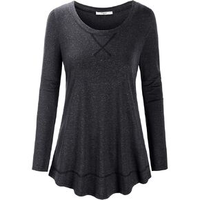 Cestyle Workout Tops for Women Yoga Tops  Running Shirts Activewear Tee Shirt