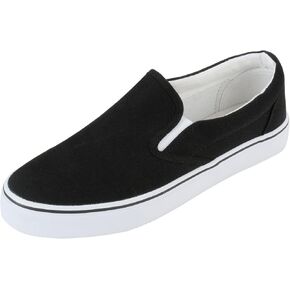 UJoowalk Womens Canvas Slip on Fashion Sneaker Skate Shoe in Kuwait