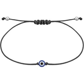 kelistom Evil Eye Anklet for Women Men Handmade Wax Rope Star Charm Ankle Bracelets for Women Men Minimalist Jewelry Adjustable in Kuwait