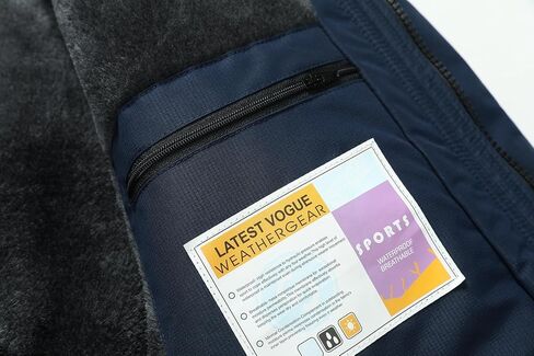 سترة تزلج رجالية مقاومة للماء من SUOKENI معطف شتوي دافئ للثلج ومعطف مطر بغطاء للرأس in Kuwait