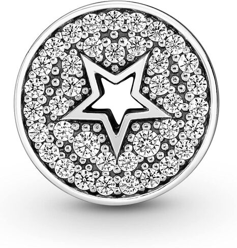 تعليقة قلادة تهنئة بالفضة الاسترليني مع زركونيا مكعب شفاف 790793C01, One Size, معدن, زركونيا مكعب in Saudi Arabia