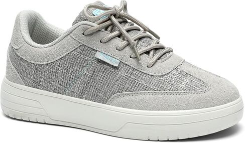 Women's Canvas Walking Shoes with Orthopedic Arch Support Comfortable Fashion Sneakers for Plantar Fasciitis Flat Feet Pain Relief in Kuwait