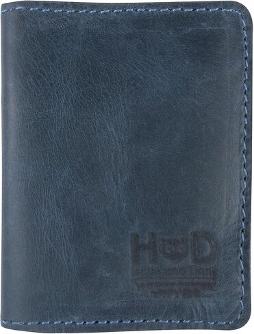 Hide & Drink, Bifold Wallet Handmade from Full Grain Leather - Bourbon Brown in Saudi Arabia