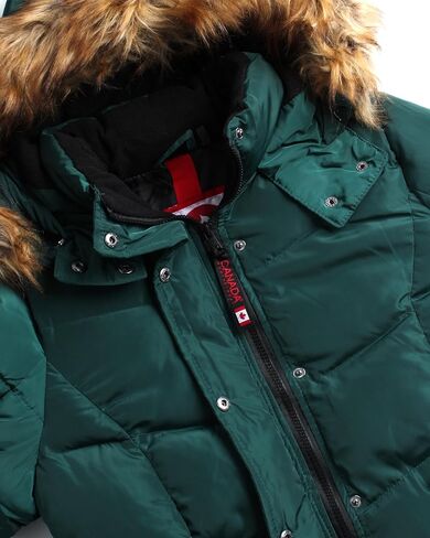 معطف شتوي للنساء من CANADA WEATHER GEAR - سترة تزلج معزولة ثقيلة الوزن - ملابس خارجية سترة ثلجية (S-XL) in Kuwait