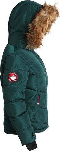 معطف شتوي للنساء من CANADA WEATHER GEAR - سترة تزلج معزولة ثقيلة الوزن - ملابس خارجية سترة ثلجية (S-XL) in Kuwait