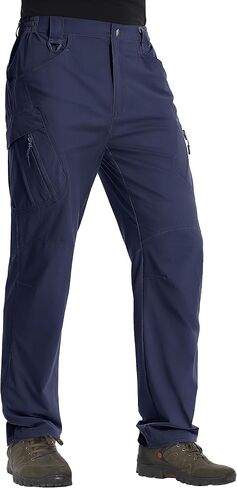 MAGCOMSEN Men's Tactical Pants with 9 Pockets Rip-Stop Lightweight Work Hiking Pants in Saudi Arabia