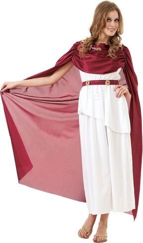 Roman Empress Toga Dress Women's Halloween Costume Olympic Goddess Queen Caesar in Saudi Arabia
