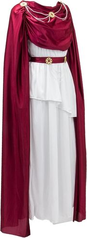 Roman Empress Toga Dress Women's Halloween Costume Olympic Goddess Queen Caesar in Saudi Arabia