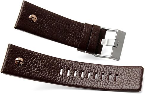 Choco&Man US Diesel Calfskin Leather Watch Band strap with Tool 22mm 24mm 26mm 28mm 30mm Replacement for Men's Diesel Watches… in Kuwait