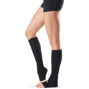 حذاء toesox النسائي للركبة العالية/الفخذ لتدفئة الساق للرقص واليوجا والأناقة in Kuwait