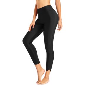 Holipick سروال سباحة للنساء سروال سباحة عالي الخصر سروال ملابس سباحة عامل حماية من الأشعة فوق البنفسجية 50+ سروال حماية من الطفح الجلدي in Kuwait