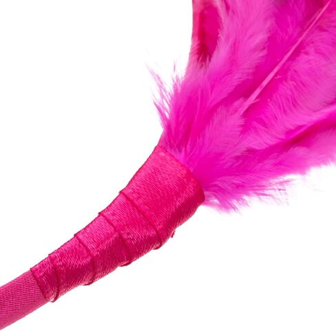 AGITATESAND Feather Boa Fascinator Headband Party Wedding Sallon Headwear Flapper Headpiece in Saudi Arabia