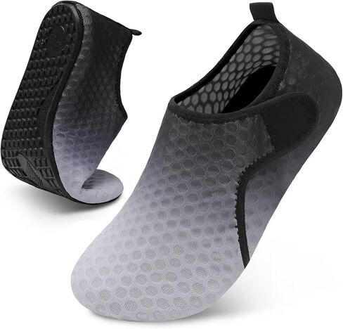 Scurtain Barefoot Water Shoes for Women Men Beach Swim Aqua Socks Summer Quick-Dry Sandals Slippers in Kuwait
