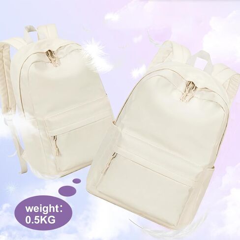 School Backpack Teen Girls Lightweight Bookbags Elementary Middle School College Back Pack Women Laptop Casual Daypacks (Bow Print-Pink) in Saudi Arabia