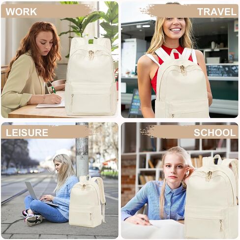 School Backpack Teen Girls Lightweight Bookbags Elementary Middle School College Back Pack Women Laptop Casual Daypacks (Bow Print-Pink) in Saudi Arabia