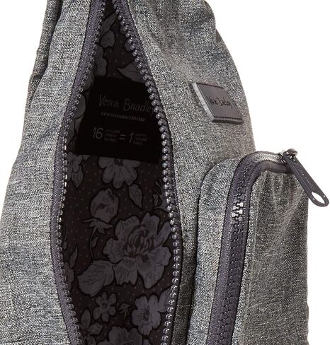 Vera Bradley Women's Recycled Lighten Up Reactive Mini Sling Backpack Bookbag in Saudi Arabia