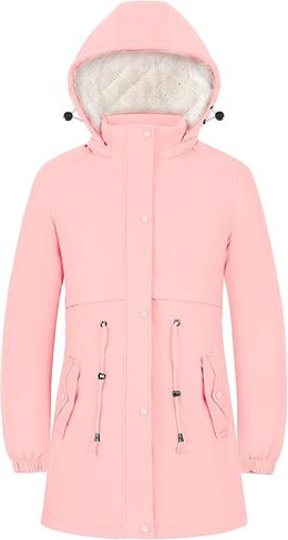 سترة منتفخة دافئة مقاومة للماء للنساء من MaxByc مع غطاء للرأس in Kuwait