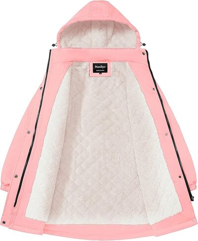 سترة منتفخة دافئة مقاومة للماء للنساء من MaxByc مع غطاء للرأس in Kuwait