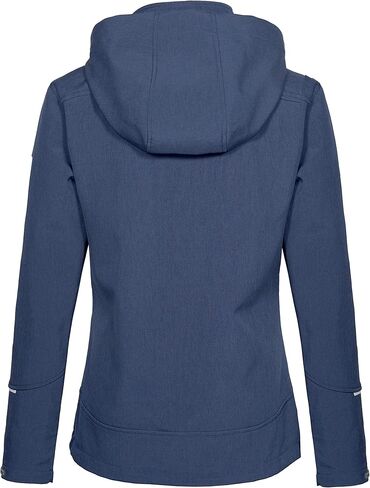 Little Donkey Andy Women's Softshell Jacket Ski Jacket with Removable Hood, Fleece Lined and Water Repellent in Kuwait