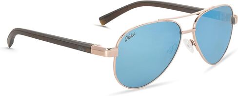 Hobie LOMA Polarized Pilot Sunglasses, Shiny Rose Gold, OSFA in Saudi Arabia
