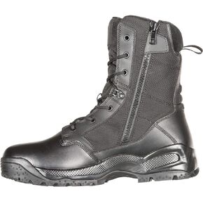 5.11 Tactical Men's A.T.A.C. 2.0 8-Inch Storm Boots, Ortholite Footbed, Slip-Resistant Outsole, Style 12392