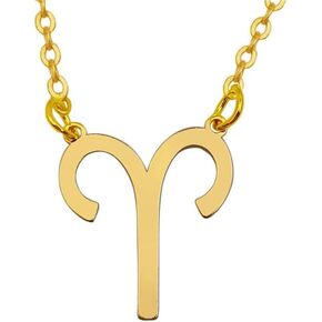 عقد للنساء على شكل برج الحمل عيار 18 قيراط، عقد بقلادة برج الحمل in Kuwait