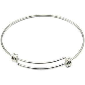 سوار YUANYIJIA للسيدات من الفضة الإسترلينية قابل للتعديل مفتوح الفم، سوار عصري ورائع in Kuwait