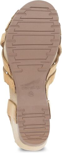 Dansko Tinley Fisherman Wedge Sandal for Women - Cushioned, Contoured Footbed for All-Day Comfort and Support – Adjustable Hook & Loop Straps with Buckle Detail in Saudi Arabia