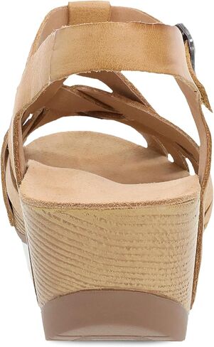 Dansko Tinley Fisherman Wedge Sandal for Women - Cushioned, Contoured Footbed for All-Day Comfort and Support – Adjustable Hook & Loop Straps with Buckle Detail in Saudi Arabia