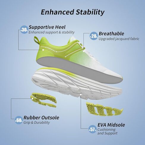 حذاء جري الطريق للسيدات من Grand Attack | مبطن للغاية|متين ومضاد للانزلاق | مريح | أحذية رياضية الموضة in Kuwait
