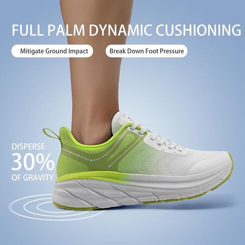 حذاء جري الطريق للسيدات من Grand Attack | مبطن للغاية|متين ومضاد للانزلاق | مريح | أحذية رياضية الموضة in Kuwait