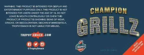 TrophySmack Fantasy Football Champion Grillz in Kuwait