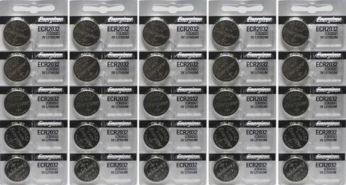 Energizer CR2450 Lithium Battery, 3v ECR2450, Qty 6 in Saudi Arabia