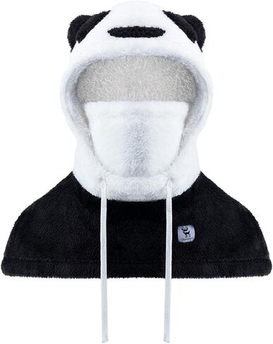 QUNATURE Women's Balaclava Head Warmer Ski Mask - Panda Thermal Hat for Winter in Kuwait