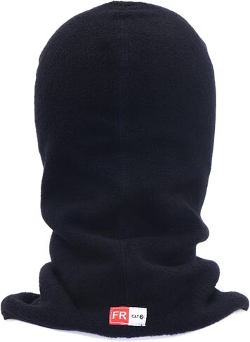 BOCOMAL FR Balaclava Flame Resistant 11oz Fleece Modacrylic Blend Winter Face Mask Hood Arc Rated One Size in Saudi Arabia