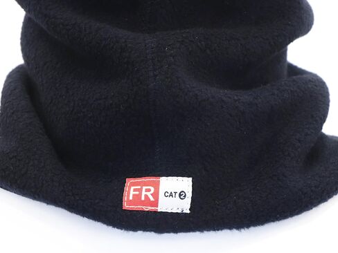 BOCOMAL FR Balaclava Flame Resistant 11oz Fleece Modacrylic Blend Winter Face Mask Hood Arc Rated One Size in Saudi Arabia