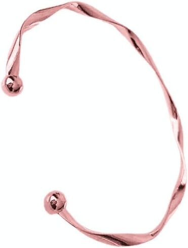 BNVXR سوار ذهب وردي للسيدات سوار مفتوح شخصية ريترو تريند سوار الزفاف هدية عيد ميلاد in Kuwait