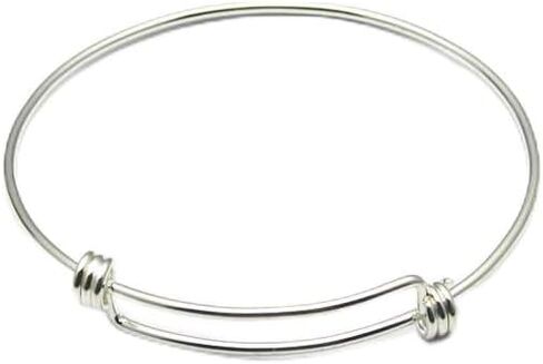 سوار YUANYIJIA للسيدات من الفضة الإسترلينية قابل للتعديل مفتوح الفم، سوار عصري ورائع in Kuwait