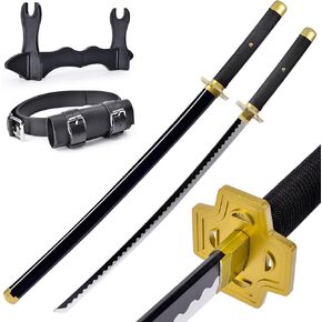 Anime Sword 41 inch,Zoro Sword/wado ichimonji Sword/Anime Original Texture,for Role-Playing and Collection, with One Display Stand