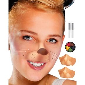 Libima 5 Pcs Christmas Costume Monster Costume Latex Mouse Nose Christmas Latex Prosthetic Faux Mouse Nose Mouse Costume Prosthetic Nose Adhesive Cosmetic Glue for Face Skin Body in Saudi Arabia