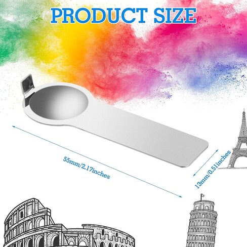 9 mm Italian Charm Opening Tool, Double Sided Italian Charm Tool for Adding and Removing 9mm Charms and Charm Stainless Steel Fashion Jewelry Italian Charm Bracelet Link Tool in Kuwait