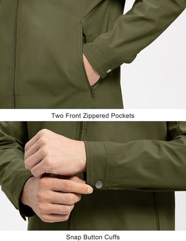 Rdruko Men's Lightweight Jackets Windbreaker Light Bomber Jacket Golf Jackets For Men Casual Work Coat in Kuwait