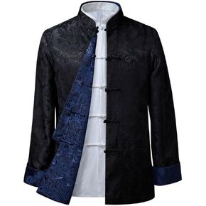 Kung Fu Tops Uniform Tang Men Chinese Traditional Clothing Hanfu Martial Arts
