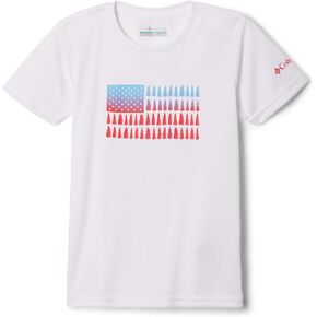 Columbia Girls' Mirror Creek Short Sleeve Graphic Shirt