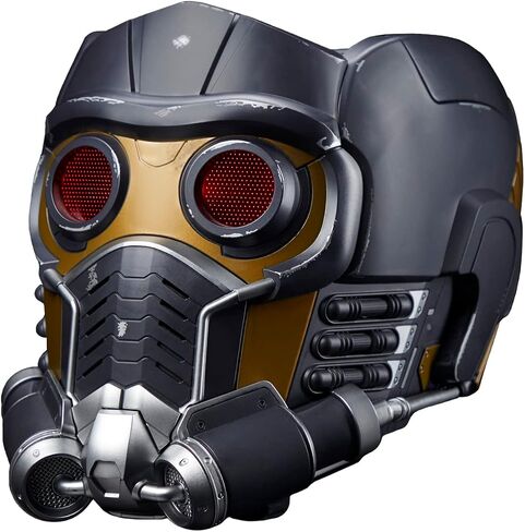 Marvel Legends Series Star-Lord Premium Electronic Roleplay Helmet with Light and Sound FX, Perfect for Adult Halloween Costume, Guardians of The Galaxy Adult Roleplay Gear in Saudi Arabia