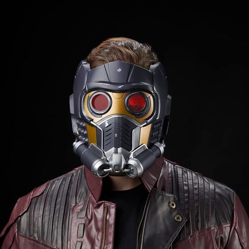 Marvel Legends Series Star-Lord Premium Electronic Roleplay Helmet with Light and Sound FX, Perfect for Adult Halloween Costume, Guardians of The Galaxy Adult Roleplay Gear in Saudi Arabia