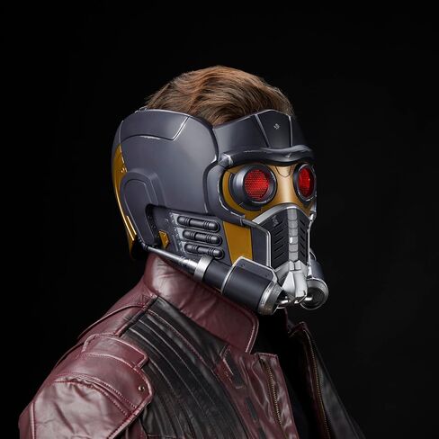 Marvel Legends Series Star-Lord Premium Electronic Roleplay Helmet with Light and Sound FX, Perfect for Adult Halloween Costume, Guardians of The Galaxy Adult Roleplay Gear in Saudi Arabia