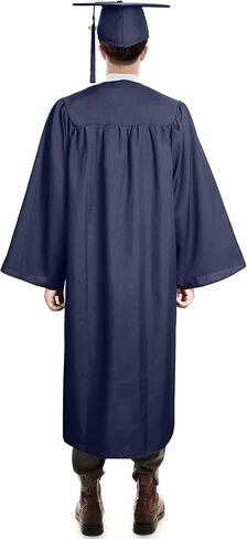 قبعة TngHui للجنسين غير لامعة لحفلات التخرج لعام 2024 ساحرة للمدرسة الثانوية غنية بالألوان مقاس 45Plus(5'0"-5'2"Plus) in Kuwait