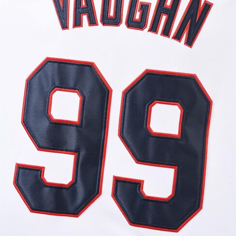 BafrA Men's #99 Ricky Vaughn Jersey 90s Hip Hop Clothing Movie Baseball Jersey Stitched Sports Fan Shirt in Saudi Arabia